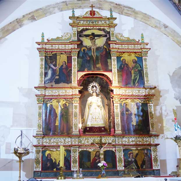 Pinturas del Retablo de Nuestra Señora de Luciana